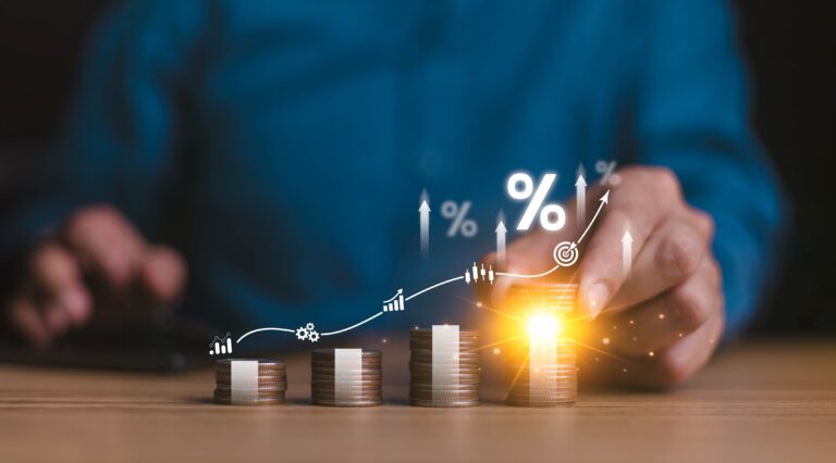 Interest,Rate,Chart,,Interest,Rate,Finance,And,Mortgage,Rates,Concept,